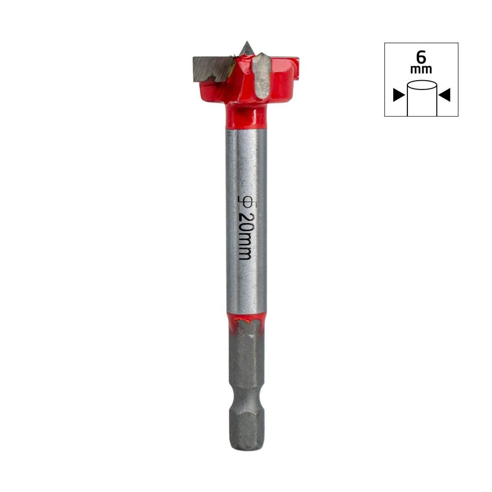 Eurostar TH14426 Freze Bıçağı Tas Menteşe Matkap Ucu 20 mm