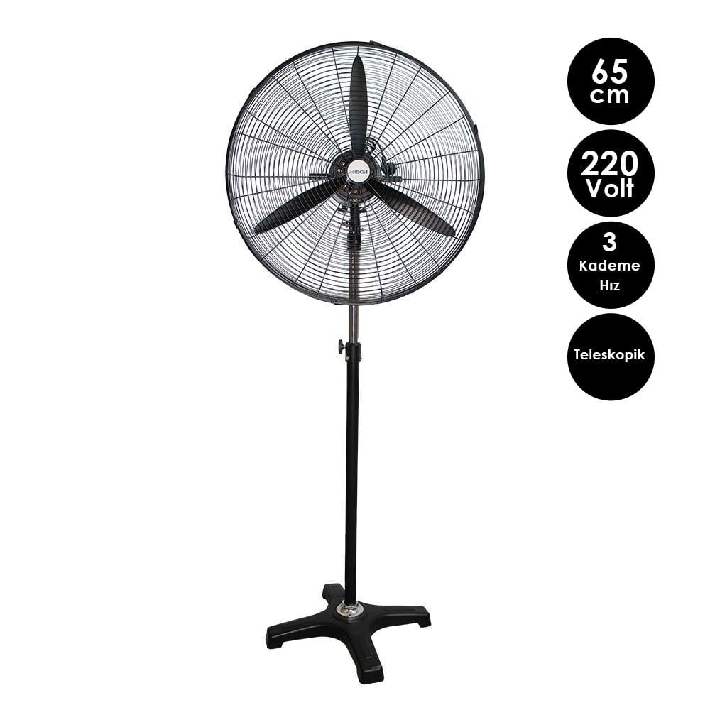 Hegi 818100518 Sanayi Tipi Ayaklı Vantilatör 65 cm