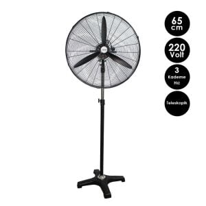 Hegi 818100518 Sanayi Tipi Ayaklı Vantilatör 65 cm