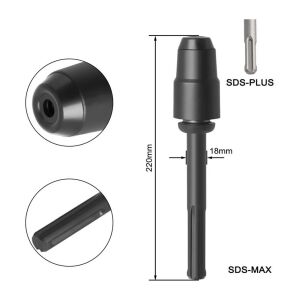 Master 530196 SDS Max / SDS Plus Çevirici Mandren Adaptörü