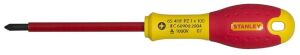STANLEY 0-65-419 Fatmax Pozidrive İzoleli Tornavida Pz2x125 mm (Teşhir Kartlı)