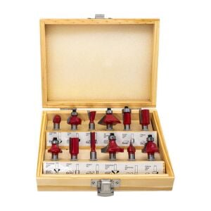 Rox Wood  0310 Ahşap Freze Seti 12 Parça (Sap: 8mm)