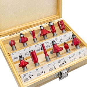 Rox Wood  0310 Ahşap Freze Seti 12 Parça (Sap: 8mm)