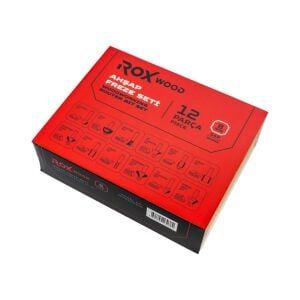 Rox Wood  0310 Ahşap Freze Seti 12 Parça (Sap: 8mm)