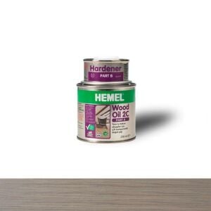 Hemel 15747 Wood Oil 2C Ahşap İçin Doğal Yağ 300ml Blue Grey