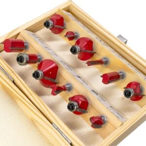 Rox Wood  0309 Ahşap Freze Seti 12 Parça (Sap: 6mm)