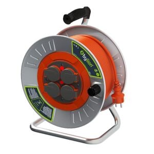 Bylion MMP30325F Metal Gövde Makaralı Kablo 3x2.5mm - 30 Mt