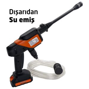 Max Extra MX5050 Akülü Yıkama Makinesi 30Bar 20V 2Ah (Tek Akülü)