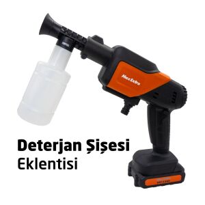Max Extra MX5050 Akülü Yıkama Makinesi 30Bar 20V 2Ah (Tek Akülü)