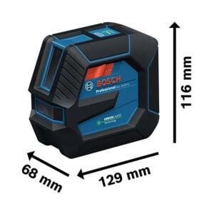 Bosch GLL 20-22 G Yeşil Çizgi Lazer (Pilli) + BT150 Tripod