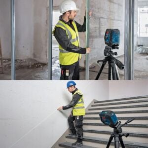 Bosch GLL 20-22 G Yeşil Çizgi Lazer (Pilli) + BT150 Tripod