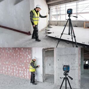 Bosch GLL 20-22 G Yeşil Çizgi Lazer (Pilli) + BT150 Tripod