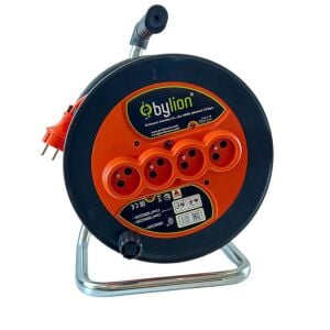 Bylion PMK50325F Plastik Gövde Makaralı Kablo 3x2.5mm - 50 Mt