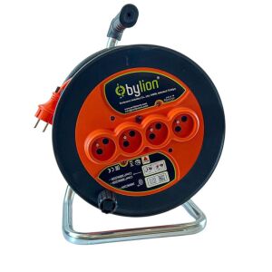 Bylion PMK50325F Plastik Gövde Makaralı Kablo 3x2.5mm - 50 Mt