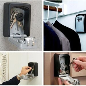 Rox 0337 Duvara Monte Şifreli Anahtar Saklama Kutusu