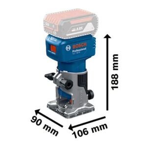 Bosch GLF 18V-8 Akülü Freze Makinası (Akü ve Şarj Cihazı Yoktur)