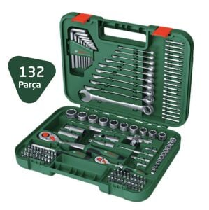 Bosch 1600A02Z9B Advanced El Aleti Seti Lokma Takımı 132 Parça