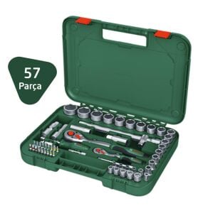 Bosch 1600A02Z9G Universal Lokma Takımı 1/4''-1/2'' 57 Parça