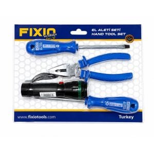 Fixio VS-1003 Oto Trafik El Aleti Seti 4 Parça