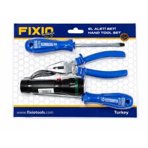 Fixio VS-1003 Oto Trafik El Aleti Seti 4 Parça