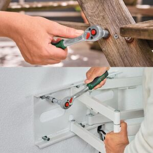 Bosch 1600A02Z9F Universal Lokma Takımı 1/2'' 25 Parça