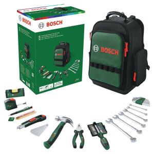 Bosch 1600A02ZA1 Sırt Çantalı El Aleti Seti 60 Parça
