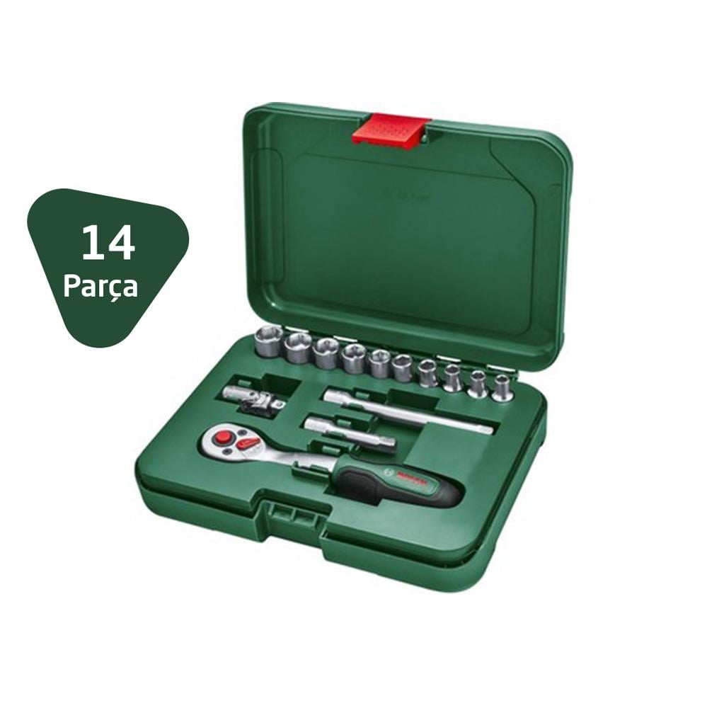 Bosch 1600A02BY0 Universal Lokma Takımı 1/4'' 14 Parça