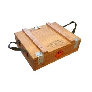 Dekoratif Projelik Ahşap Mühimmat Sandığı Model 2 Sandık