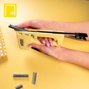 Rapid R13 Blomster Sarı Mekanik El Zımba Tabancası (5001620)