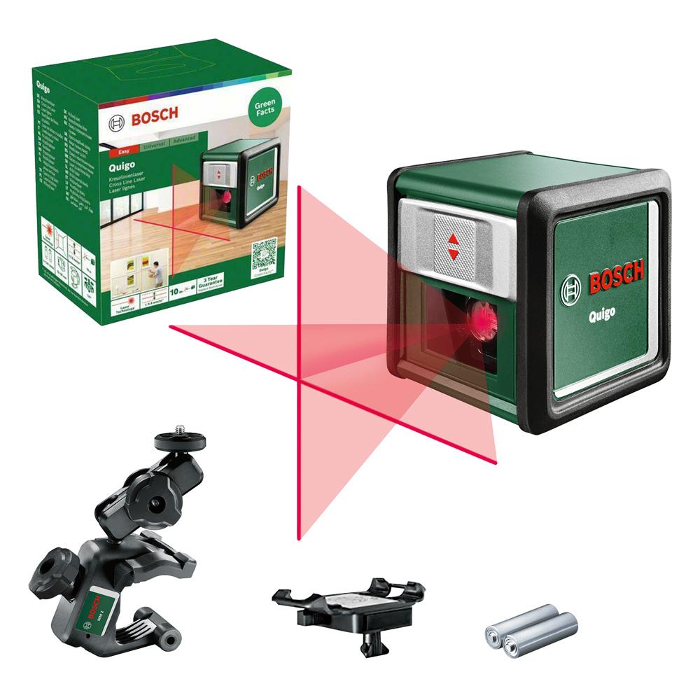Bosch Quigo Çapraz Çizgi Lazer Hizalama 10 mt