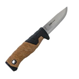 Rox Camping 0322 Bushcraft Plus Paslanmaz Çelik Kamp Bıçağı (Siyah)