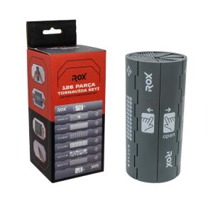 Rox 0307 Bits Uçlu Hassas Tornavida Seti 126 Parça