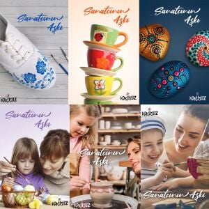Polisan X1ART Multisurface Hobi Boyası 120ml - 0018 Dijon