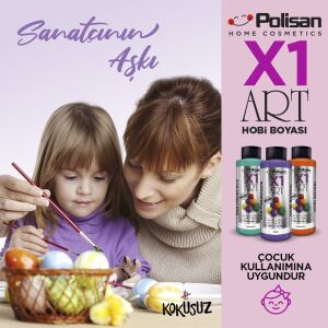 Polisan X1ART Multisurface Hobi Boyası 120ml - 0018 Dijon