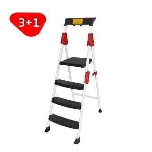 Master 504360 Premium Profil Merdiven 3+1 Basamak (85cm)