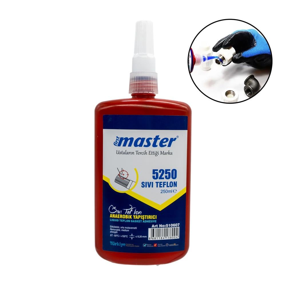 Master 5050 Boru Sızdırmazlık Sıvı Teflon Conta 250 ml