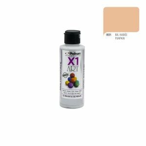 Polisan X1ART Multisurface Hobi Boyası 120ml - 0021 Bal Kabağı