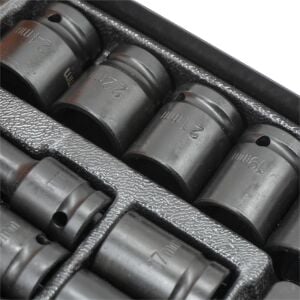 6096 1/2'' Havalı Lokma Takımı Metal Kutulu 27 Parça