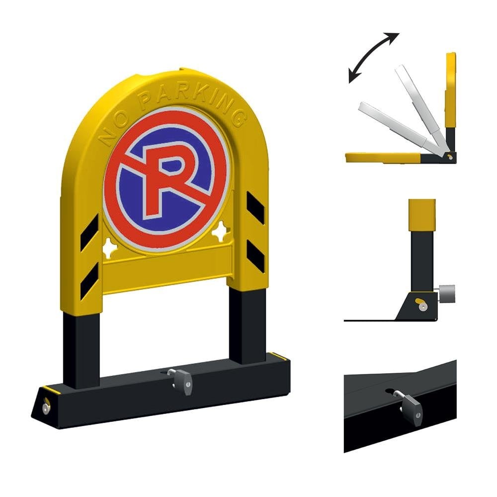 Evelux 22210 UB ST Kilitli Otopark Bariyeri - Sarı