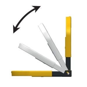 Evelux 22210 UB ST Kilitli Otopark Bariyeri - Sarı