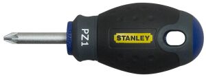 STANLEY 0-65-408 Fatmax Pozidrive Topaç Tornavida Pz1x30 mm (Teşhir Kartlı)