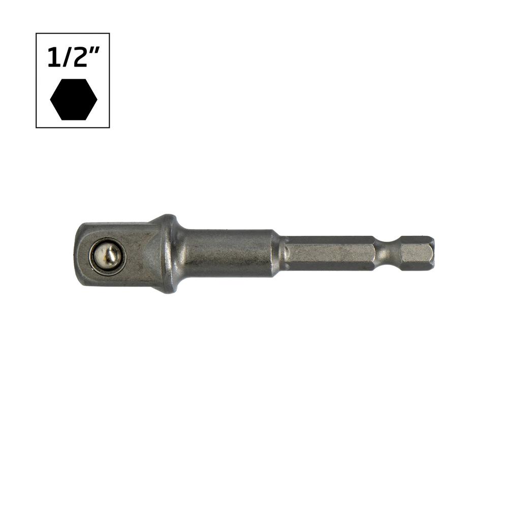 Master 530947 1/2'' Lokma Adaptörü Hex Bits Saplı 73 mm