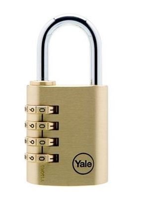 YALE Y150/40 Şifreli Pirinç Asma Kilit 40 mm