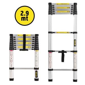 Beykon TLS1029 Teleskopik Merdiven 10 Basamak 290 cm
