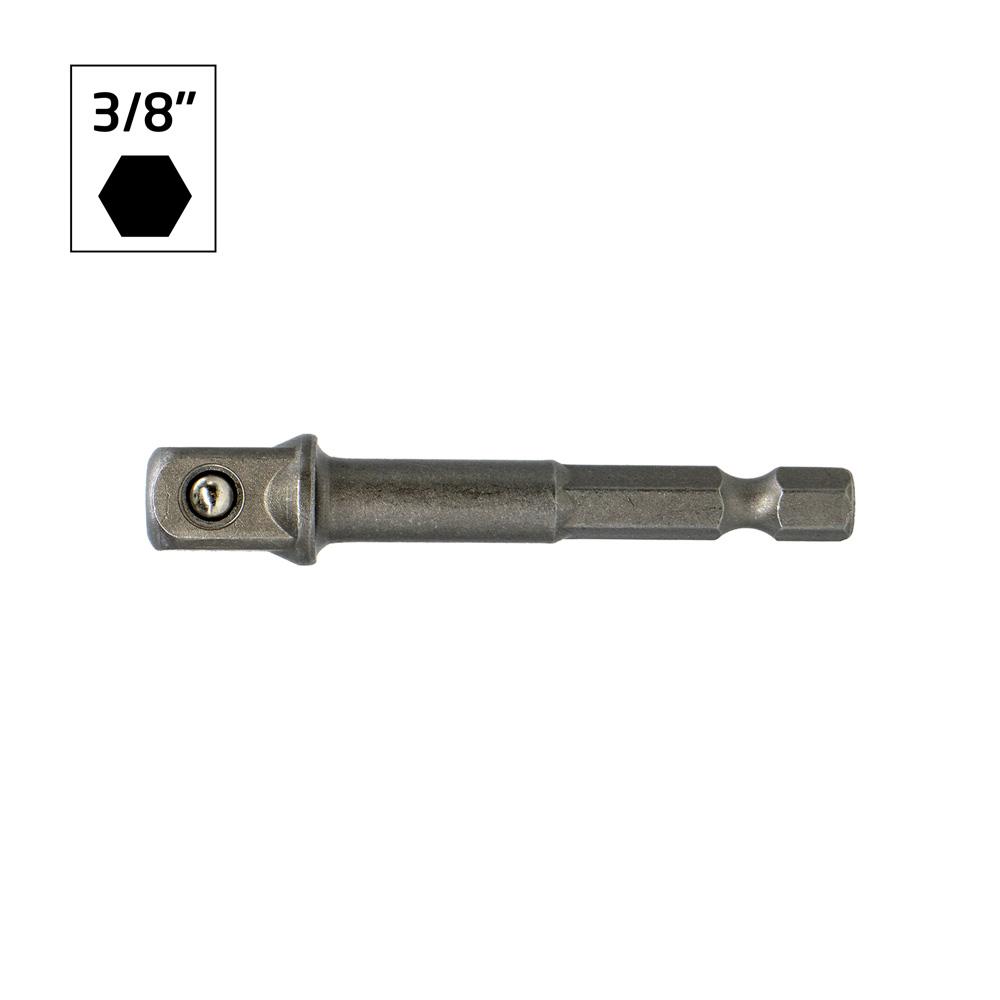 Master 530946 3/8'' Lokma Adaptörü Hex Bits Saplı 65 mm