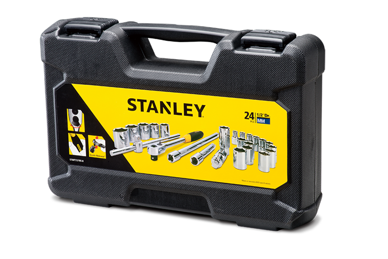 STANLEY STMT72795-8 1/2'' 24 Parça Lokma Anahtar Takımı Seti
