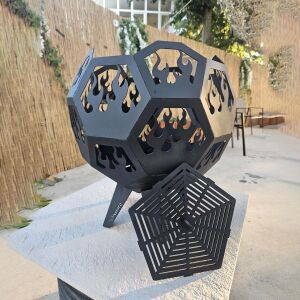 Byfix ORB60 Büyük Ateş Çukuru Orman Şöminesi 60 cm