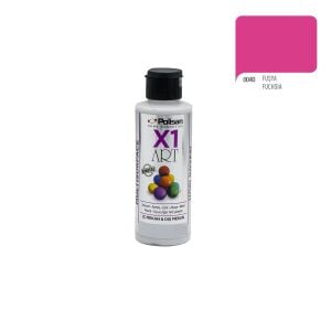 Polisan X1ART Multisurface Hobi Boyası 120ml - 0040 Fuşya