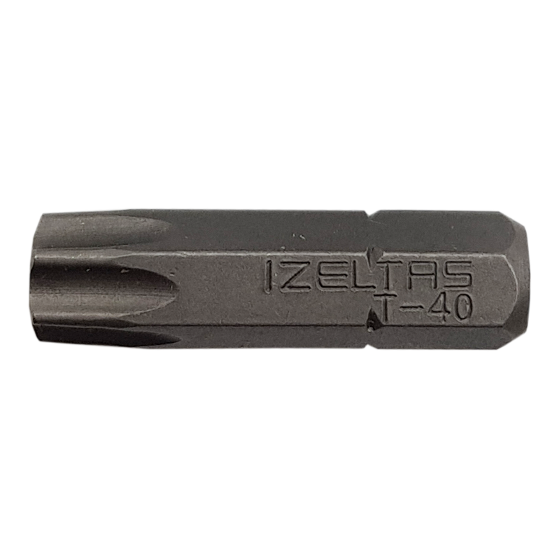 İZELTAŞ Torx Bits 25 mm T40