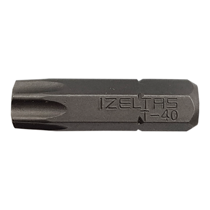 İZELTAŞ Torx Bits 25 mm T40